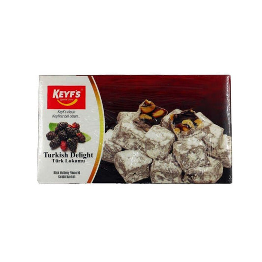 حلوم تركي مع توت أسود وجوز 300 غرام