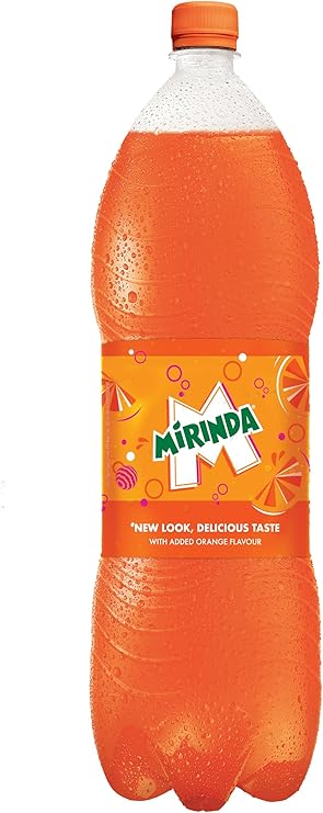 Mirinda - Bibita analcolica al gusto di arancia, bottiglia da 2,25 l